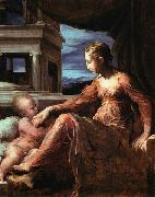 Francesco Parmigianino Virgin and Child oil painting reproduction
